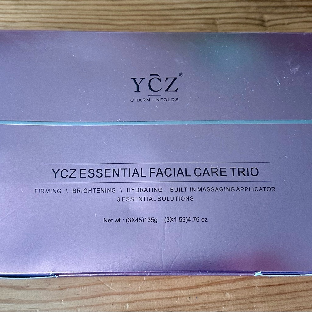 Essential Facial Care Trio - Hydrating & Brightening Set